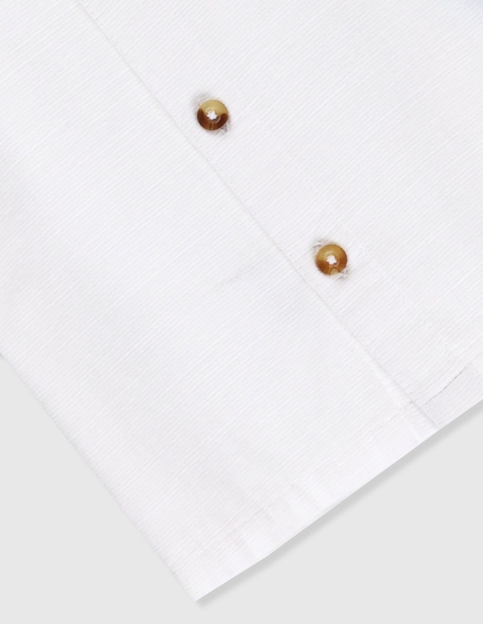 Camisa casual de algodón manga corta para hombre 4