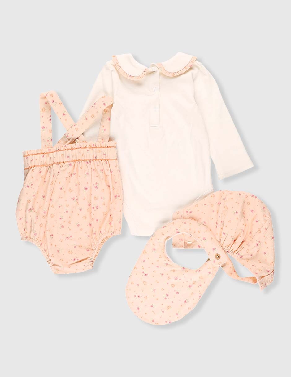 Conjunto de algodón para bebé niña 2
