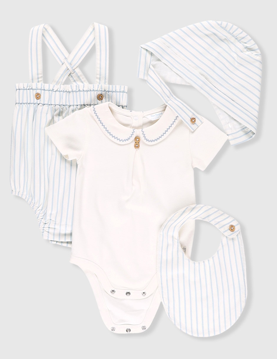 Conjunto de algodón para bebé niño Conjunto de algodón para bebé niño