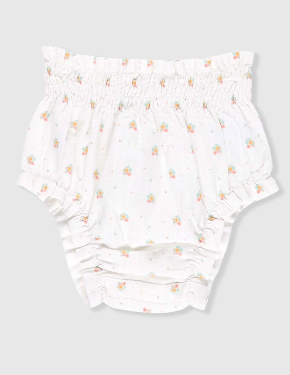 Vestido con calzón para bebé niña 4