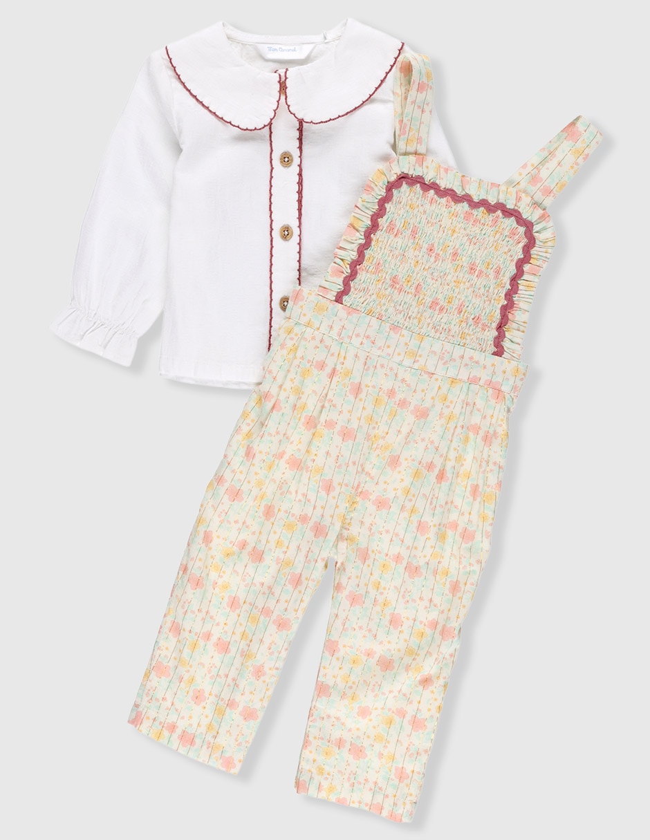 Conjunto de algodón para niña Conjunto de algodón para niña