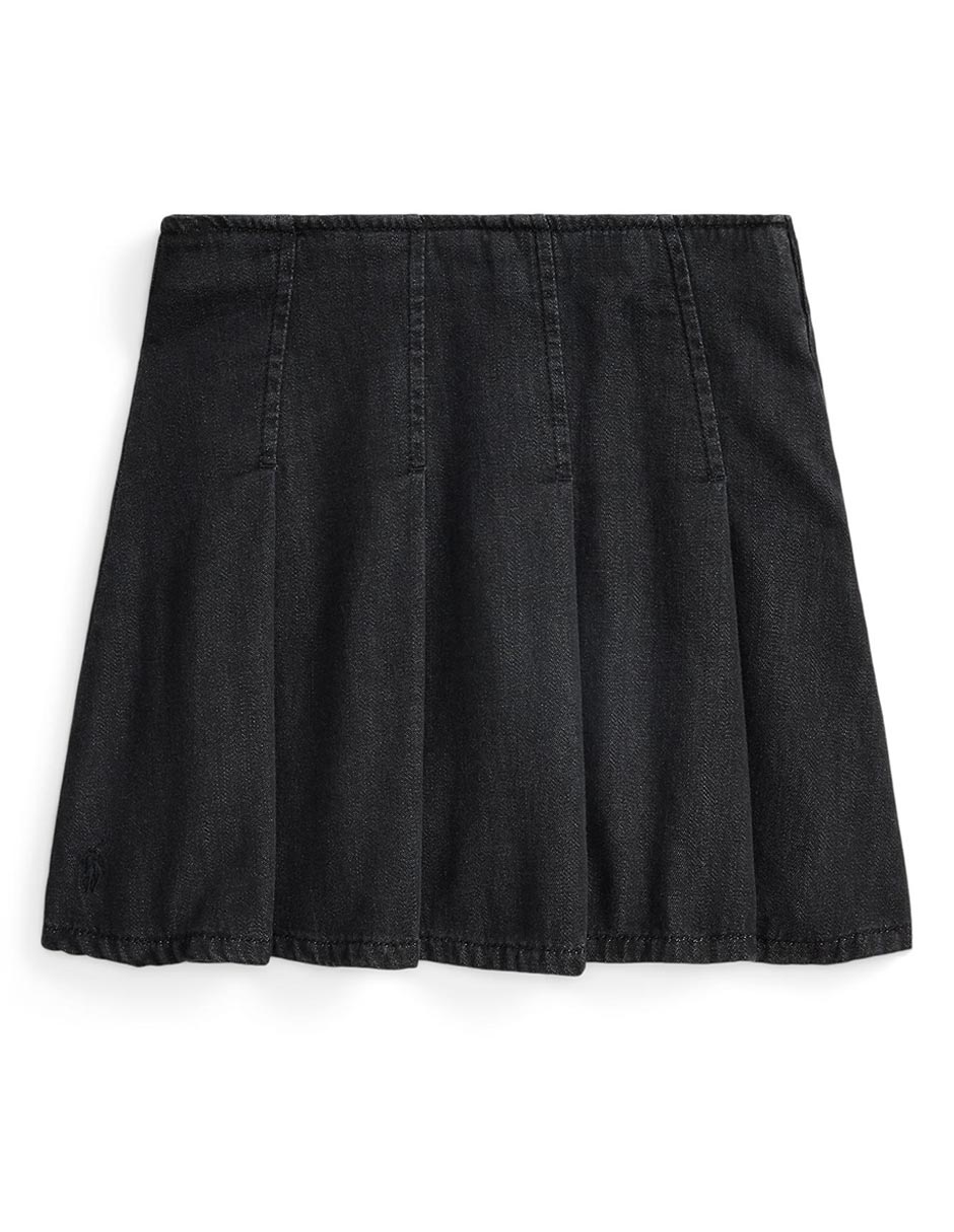 Falda polo de algodón para bebé niña