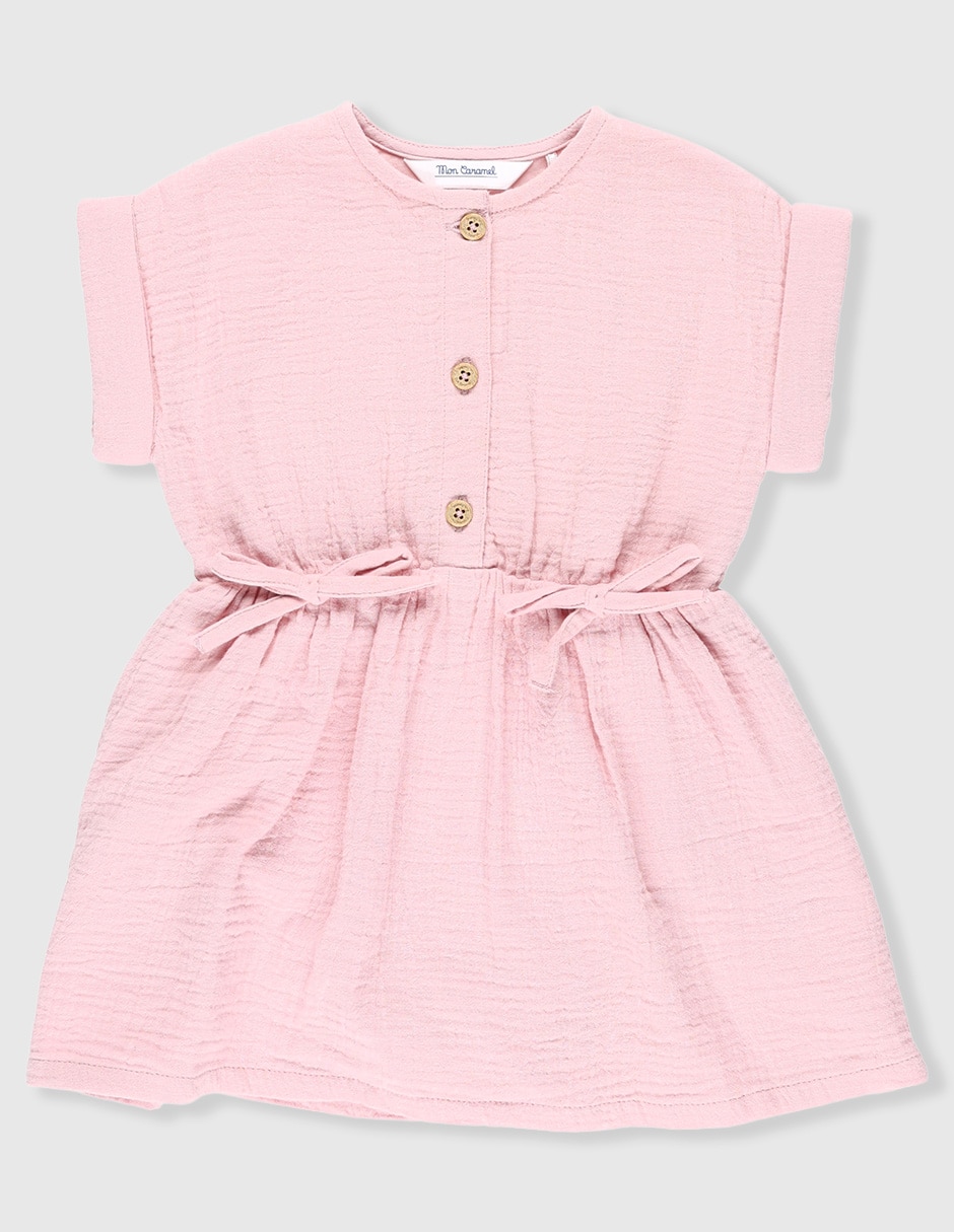VESTIDO MON CARAMEL, 6-9 MESES, LILA CA