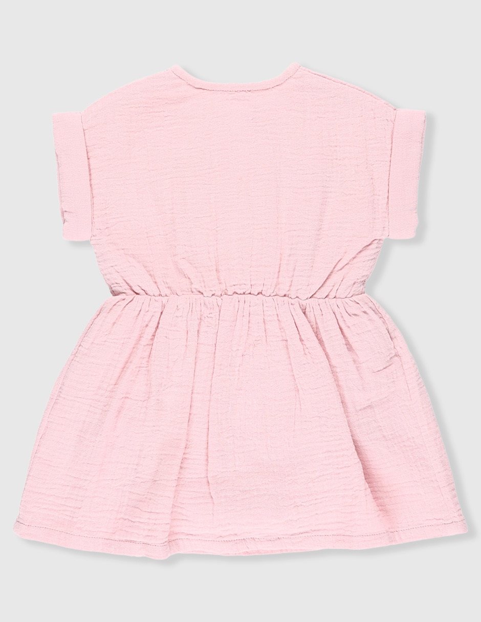 Vestido manga corta para bebé niña 2