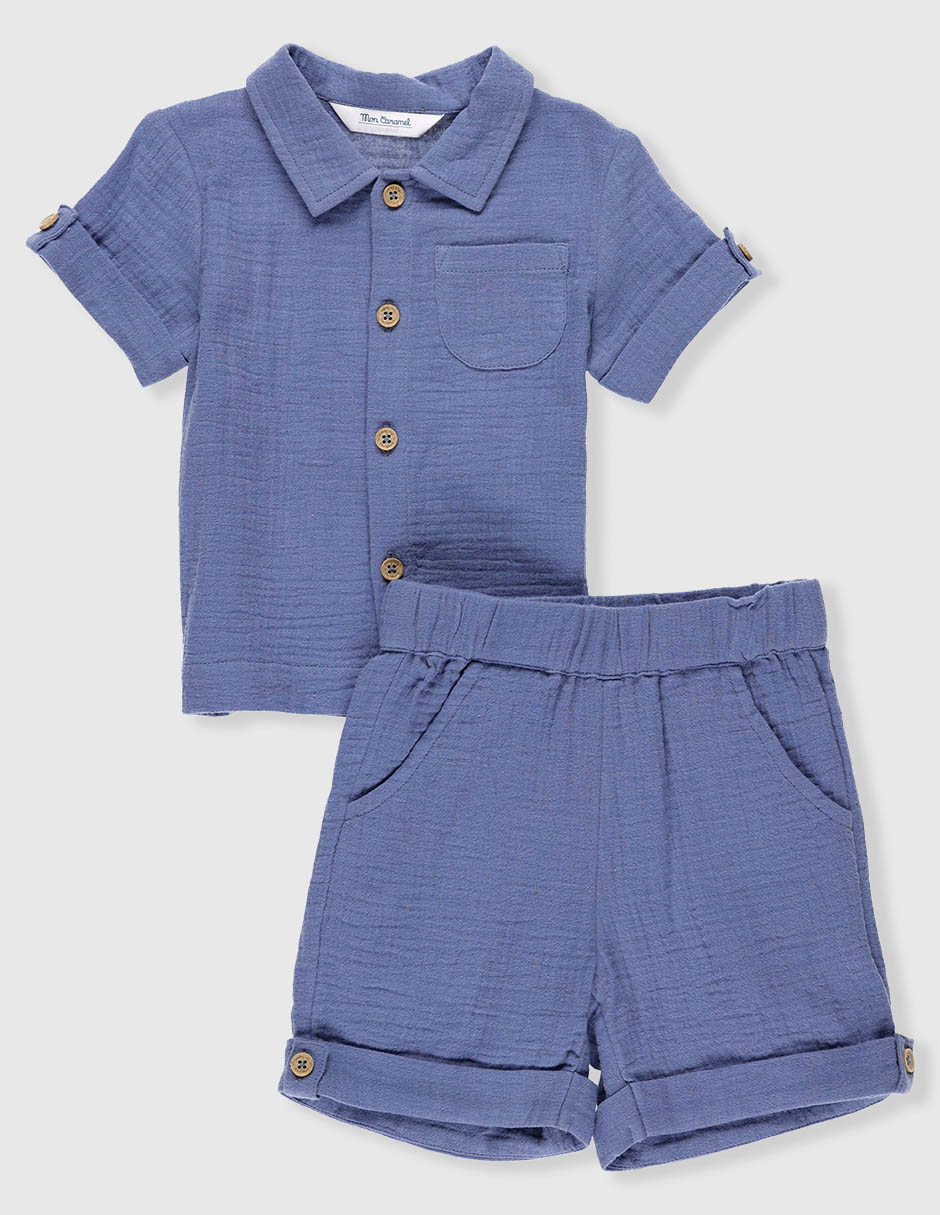 Conjunto de algodón para bebé niño Conjunto de algodón para bebé niño