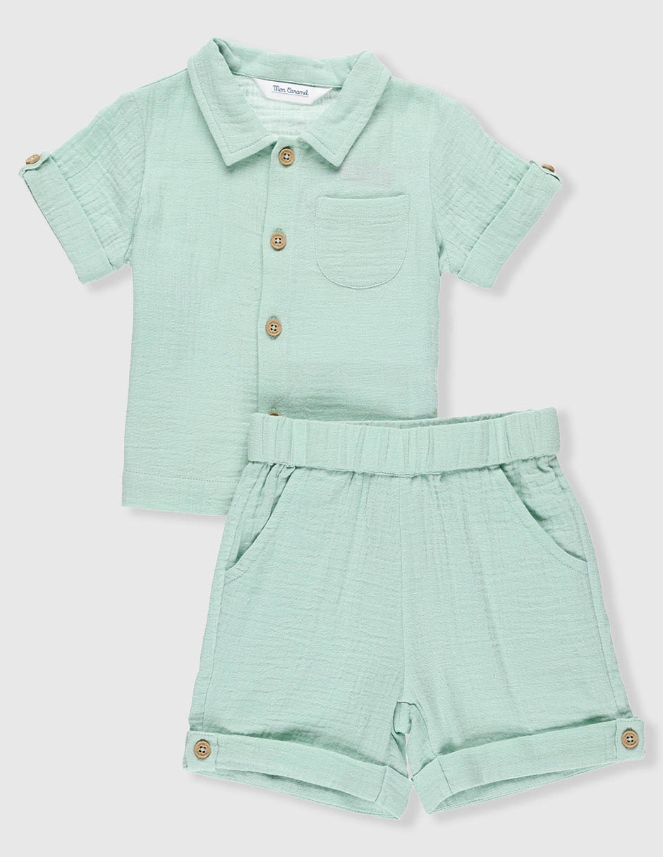 Conjunto de algodón para bebé niño Conjunto de algodón para bebé niño
