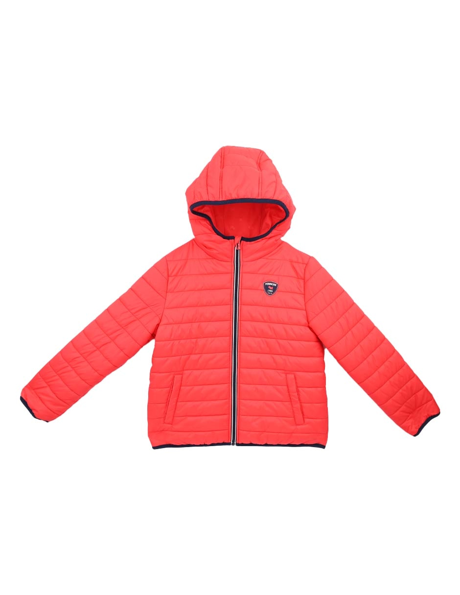 Chamarras Ropa De Bebe Ferrioni Chamarra Ferrioni Roja Con Capucha