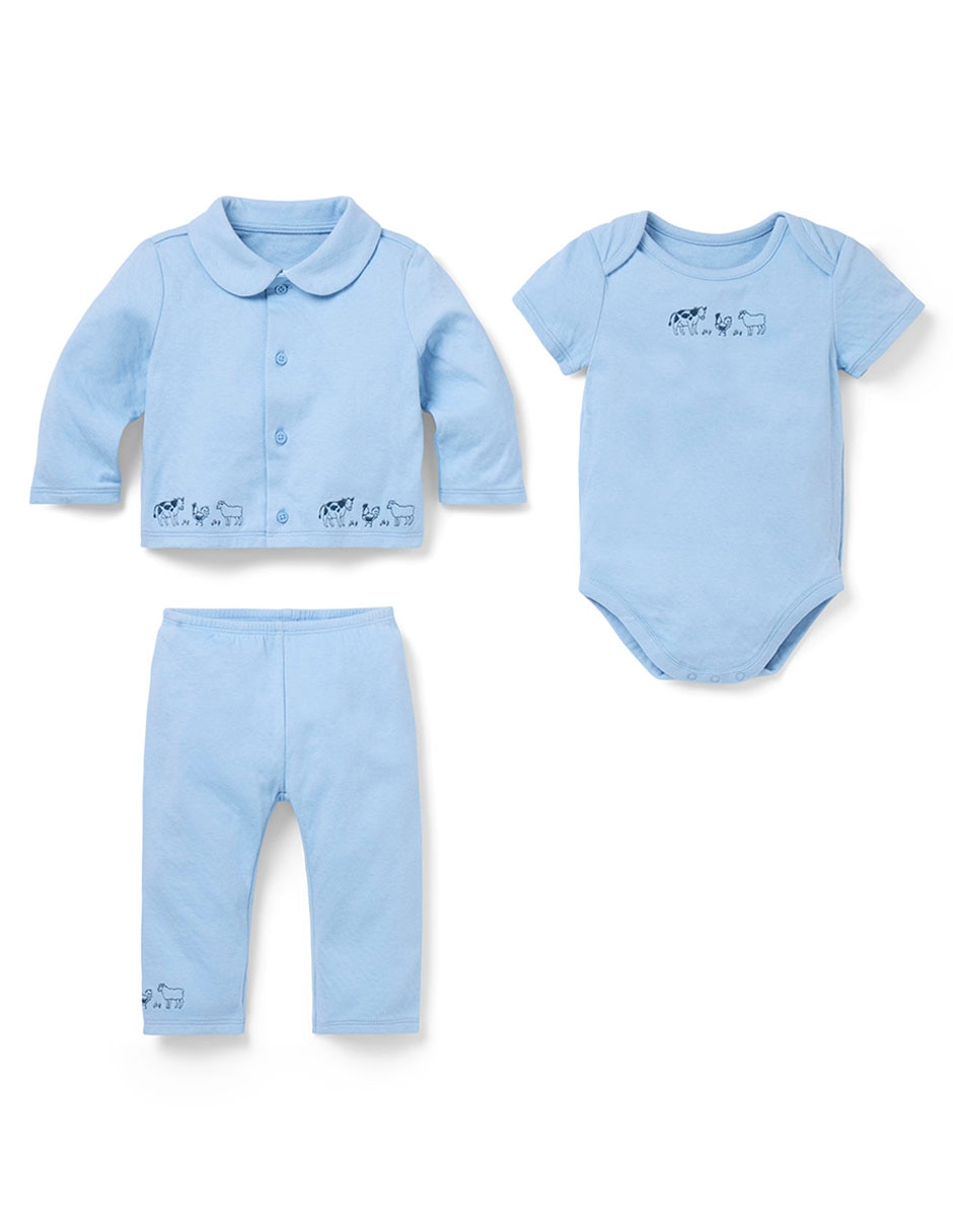 Conjunto de algodón para bebé niño