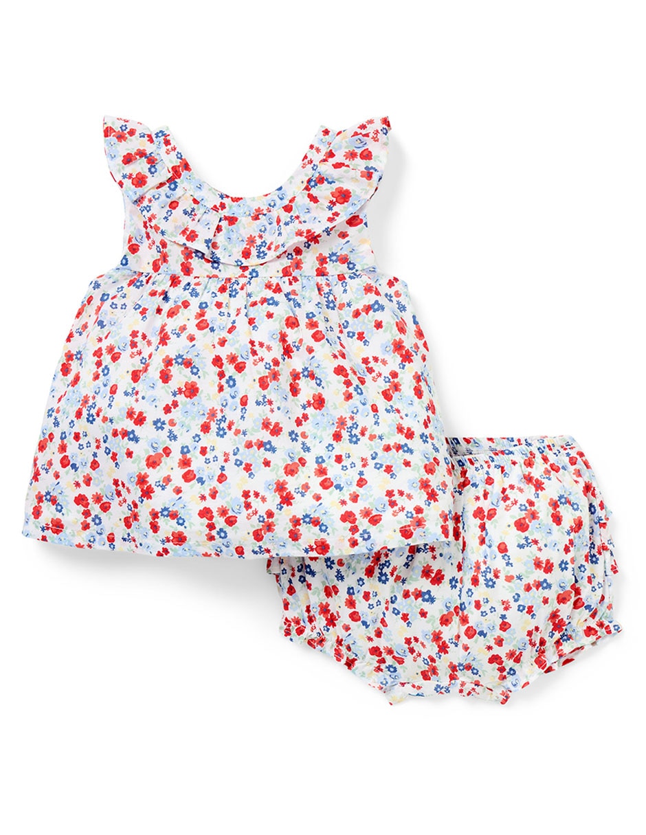 Vestido con calzón para bebé niña Vestido con calzón para bebé niña