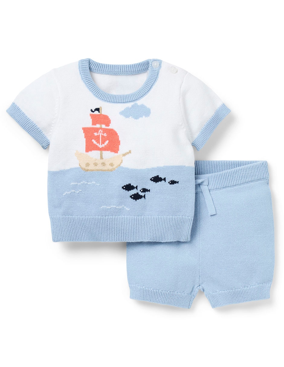Conjunto de algodón para bebé niño Conjunto de algodón para bebé niño