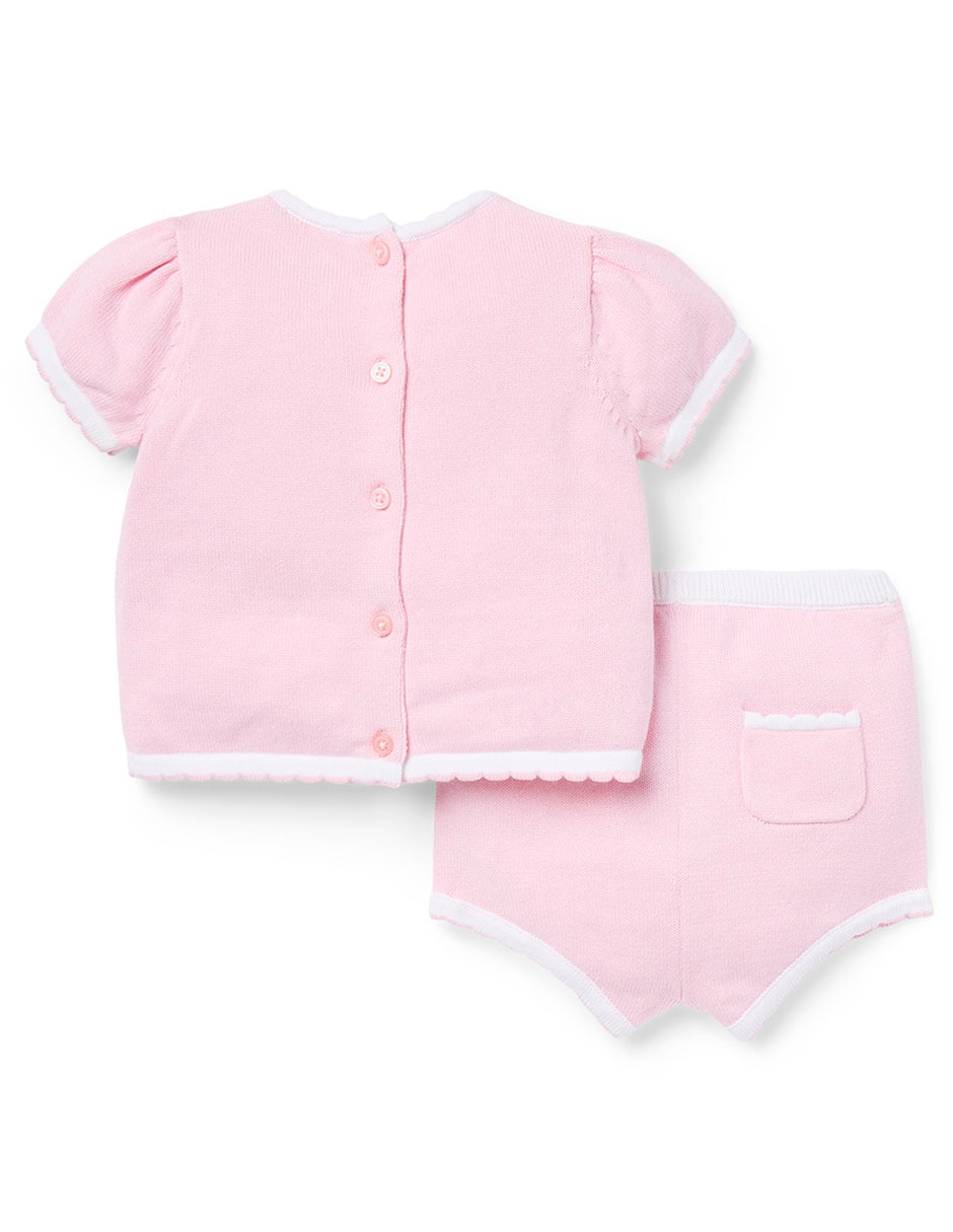 Conjunto de algodón para bebé niña 2
