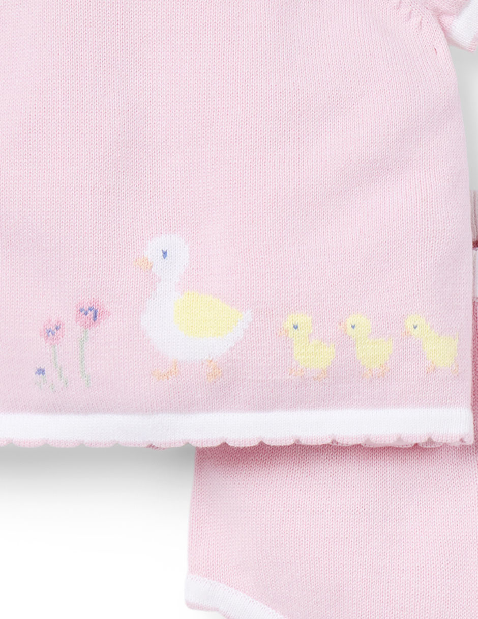 Conjunto de algodón para bebé niña 3
