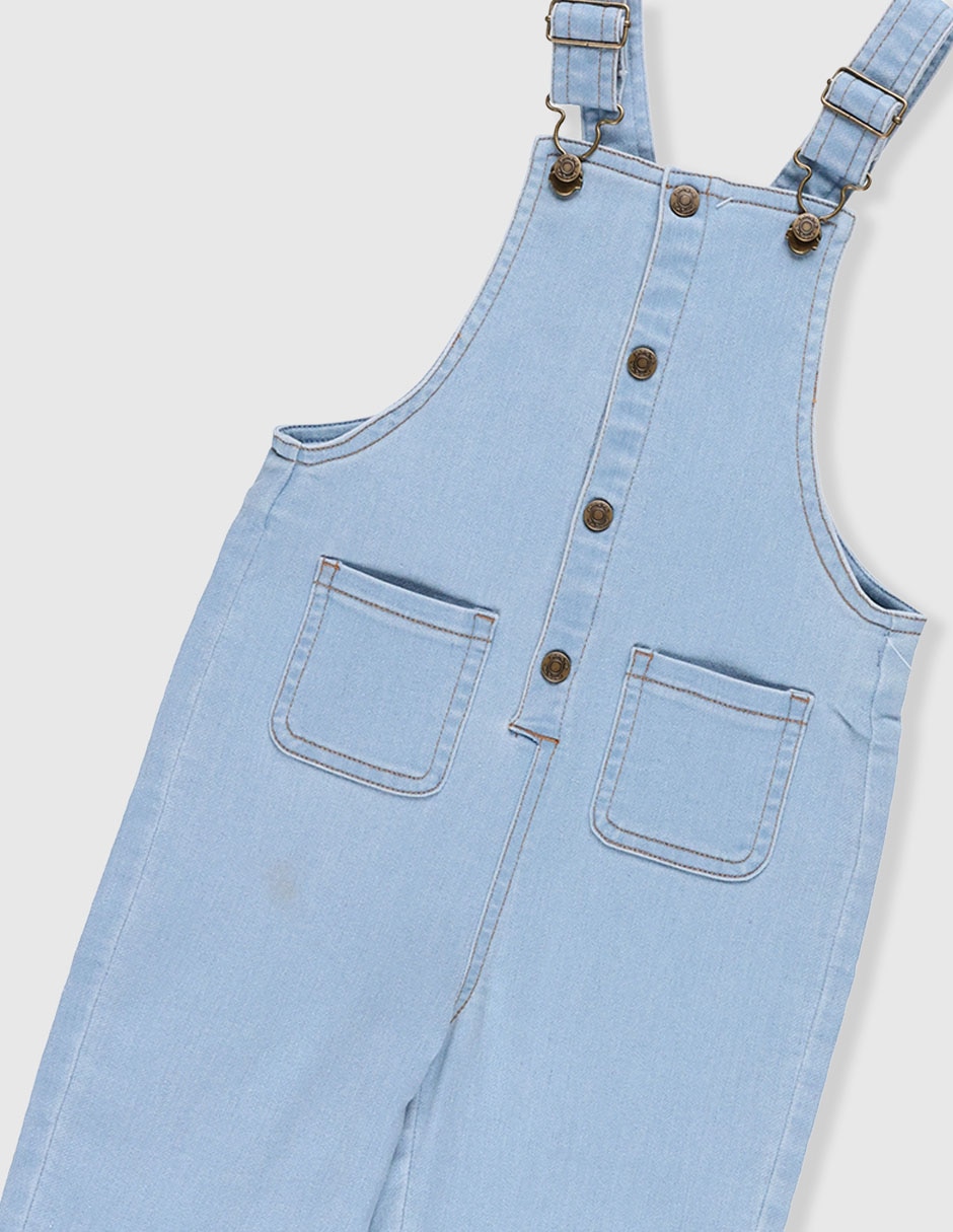 Conjunto overol de algodón para bebé niño 4