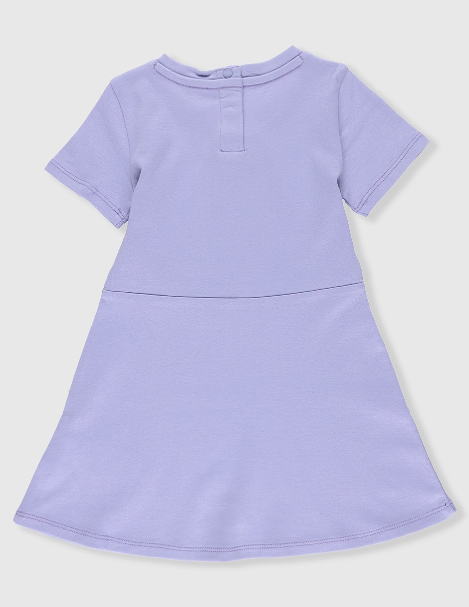 Vestido manga corta para bebé niña 2