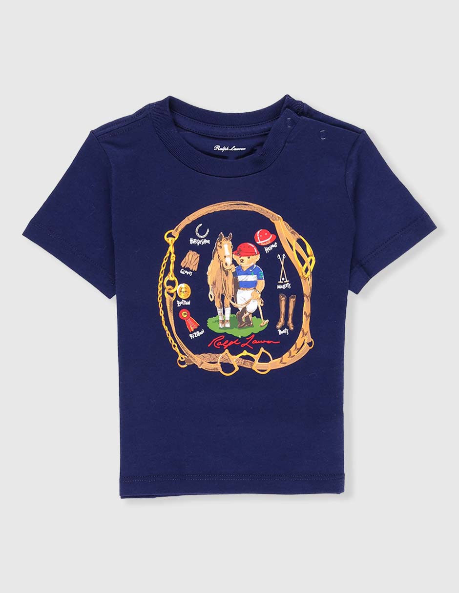 Playera manga corta para bebé niño Playera manga corta para bebé niño