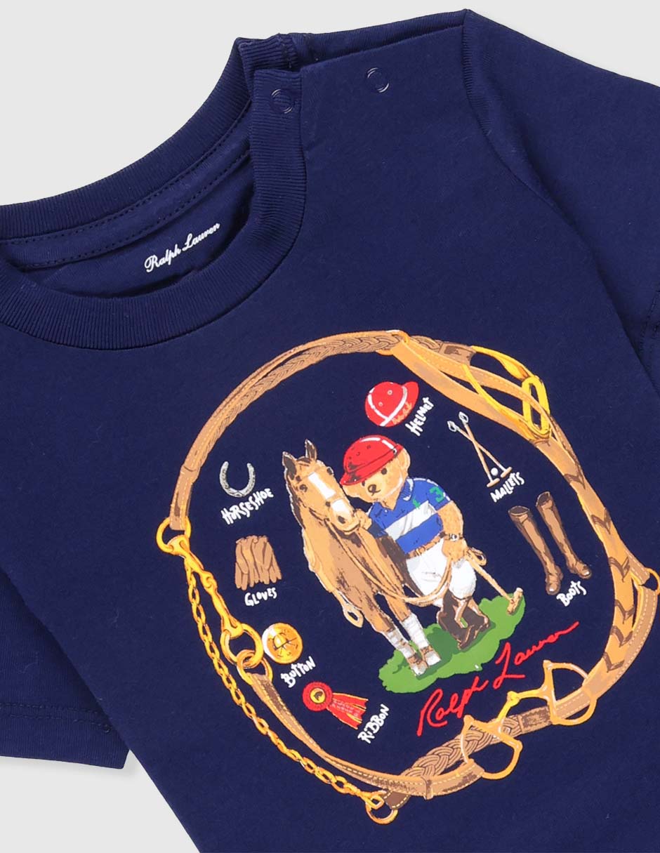 Playera manga corta para bebé niño 3