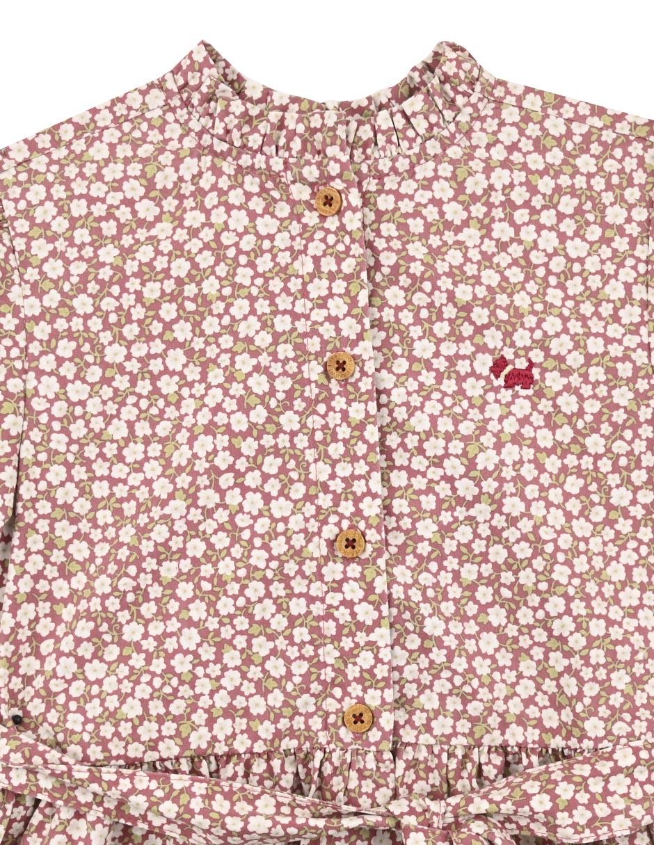 Vestido manga regular para bebé niña 2