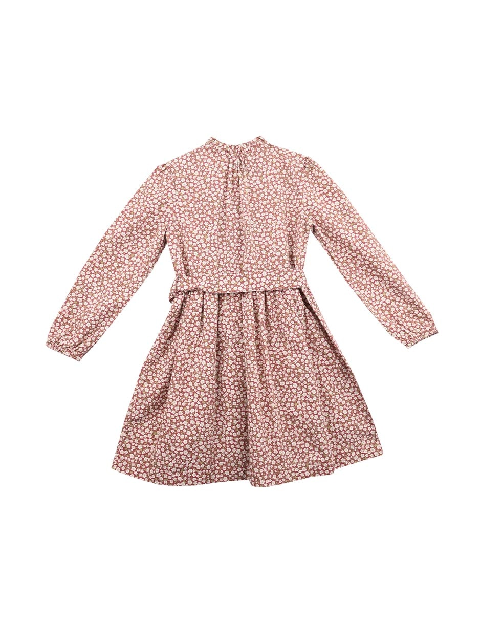 Vestido manga regular para bebé niña 4