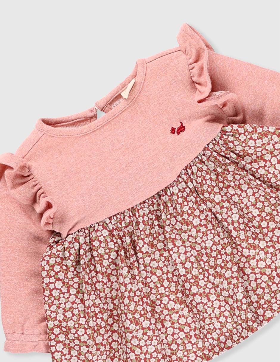 Vestido con calzón para bebé niña 3