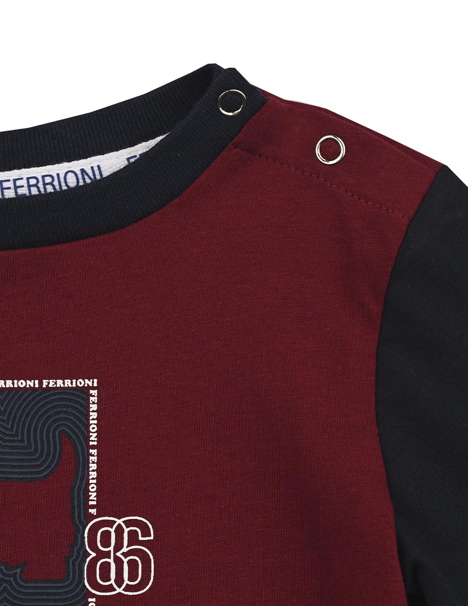Playera Satcher manga larga para bebé niño 3