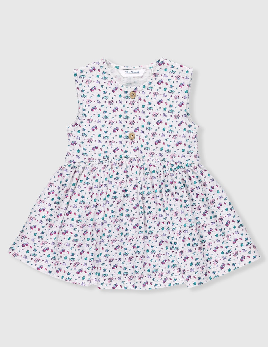 Vestido pañalero de algodón Vestido pañalero de algodón
