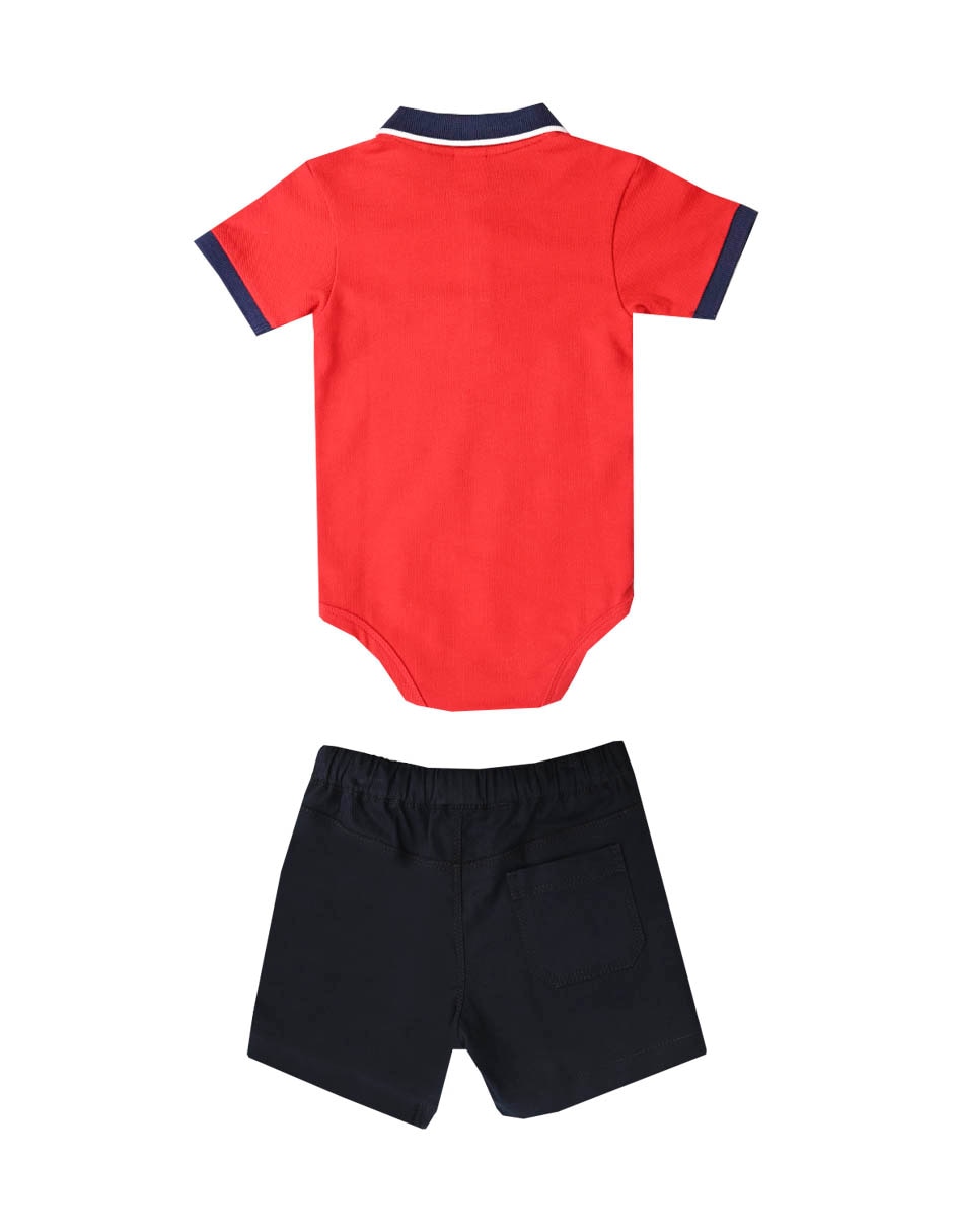 Conjunto karang de algodón para niño 2