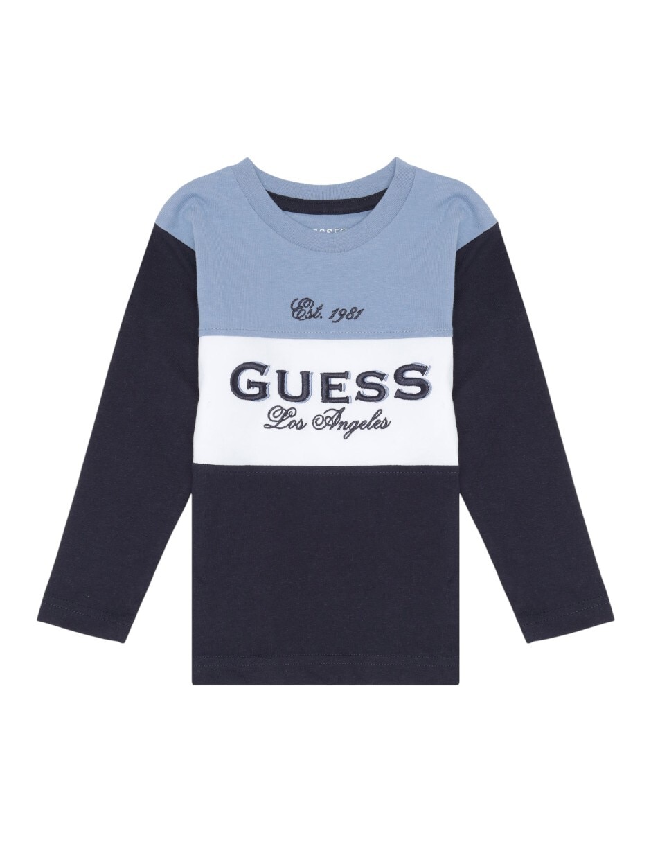Playera manga larga para bebé niño Playera manga larga para bebé niño