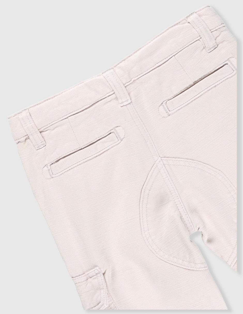 Jeans cargo straight lavado claro para bebé niño 4