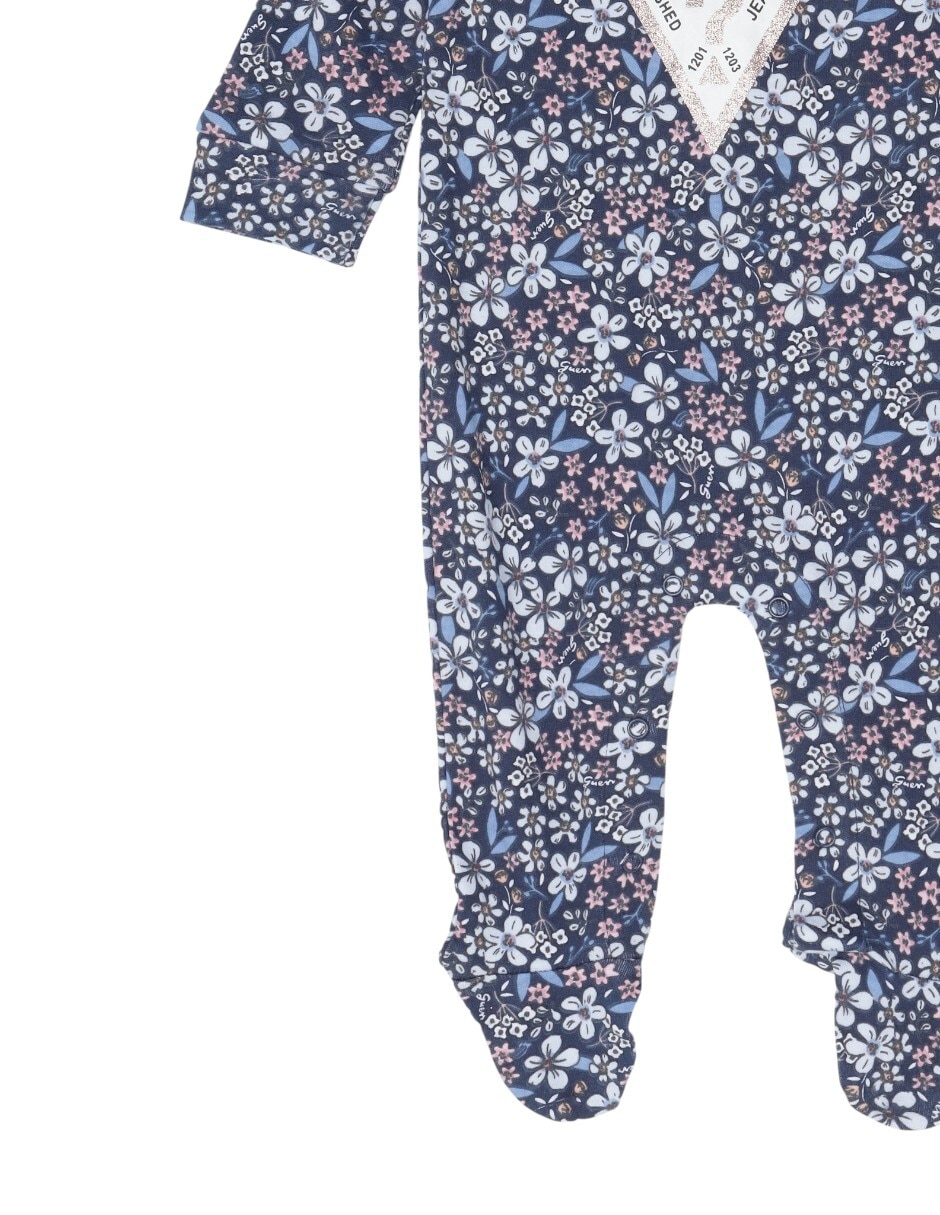 Mameluco de algodón para bebé niña 4