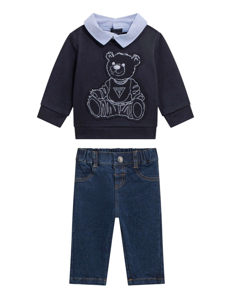 Conjunto de algodón para bebé niño Conjunto de algodón para bebé niño