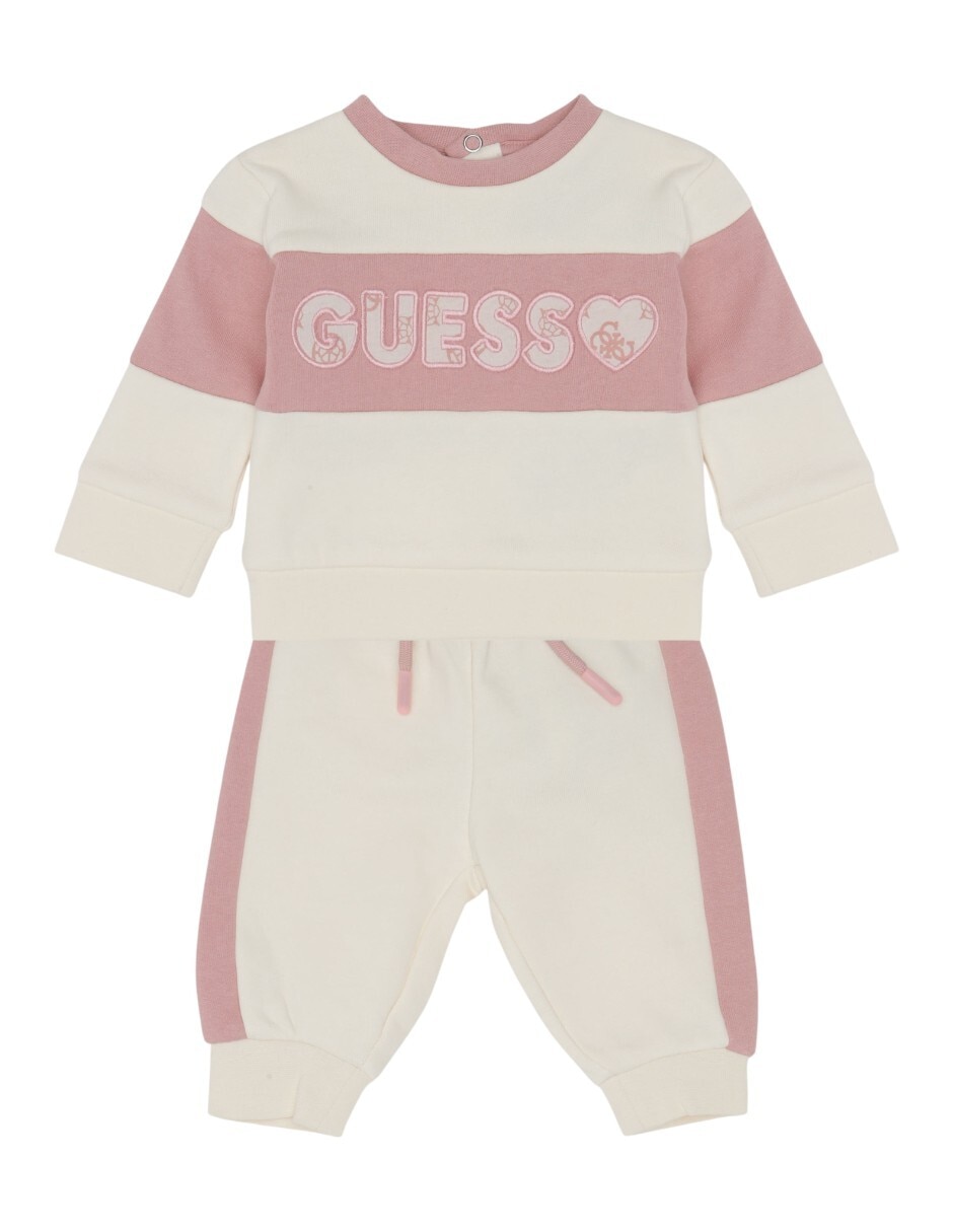 Conjunto pants de algodón para bebé niña