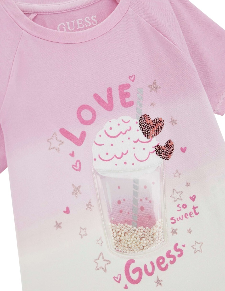 Playera manga corta para bebé niña 2