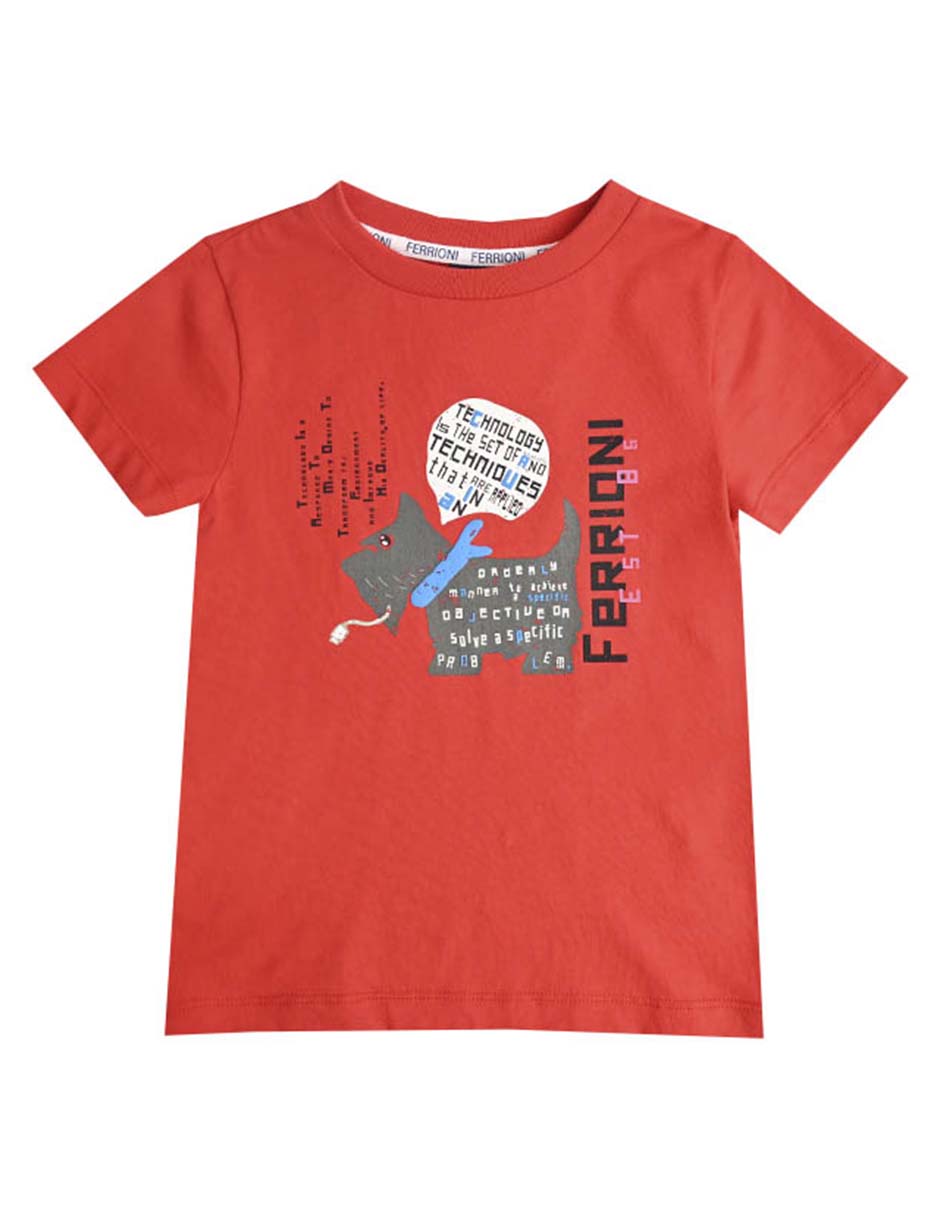 Playera Bong manga corta para bebé niño Playera Bong manga corta para bebé niño