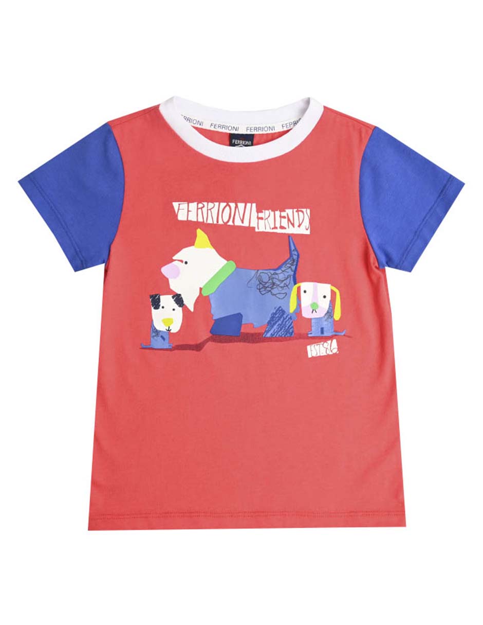 Playera Tanner manga corta para bebé niño Playera Tanner manga corta para bebé niño