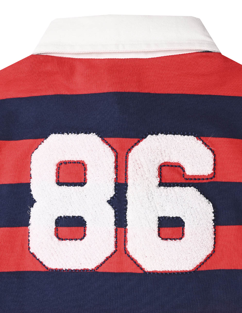 Playera tipo polo Wilmore de algodón para bebé niño 4