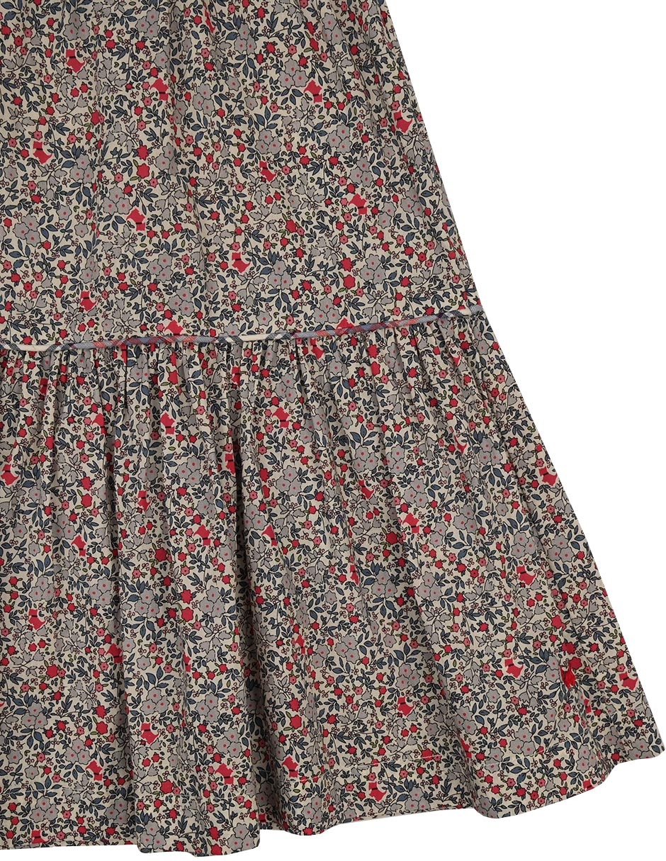 Vestido Flourish manga regular para bebé niña 3