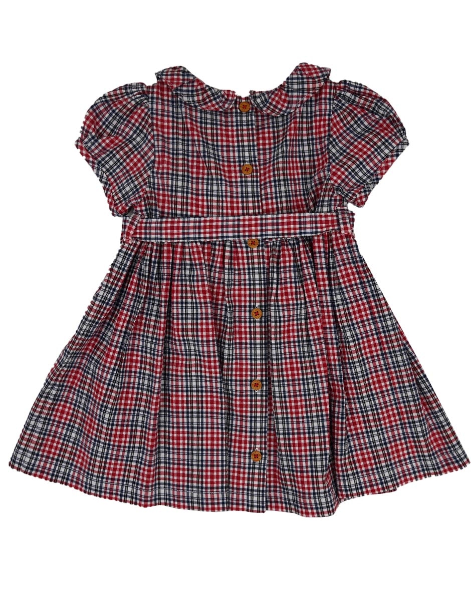 Vestido Fides manga regular para bebé niña 4