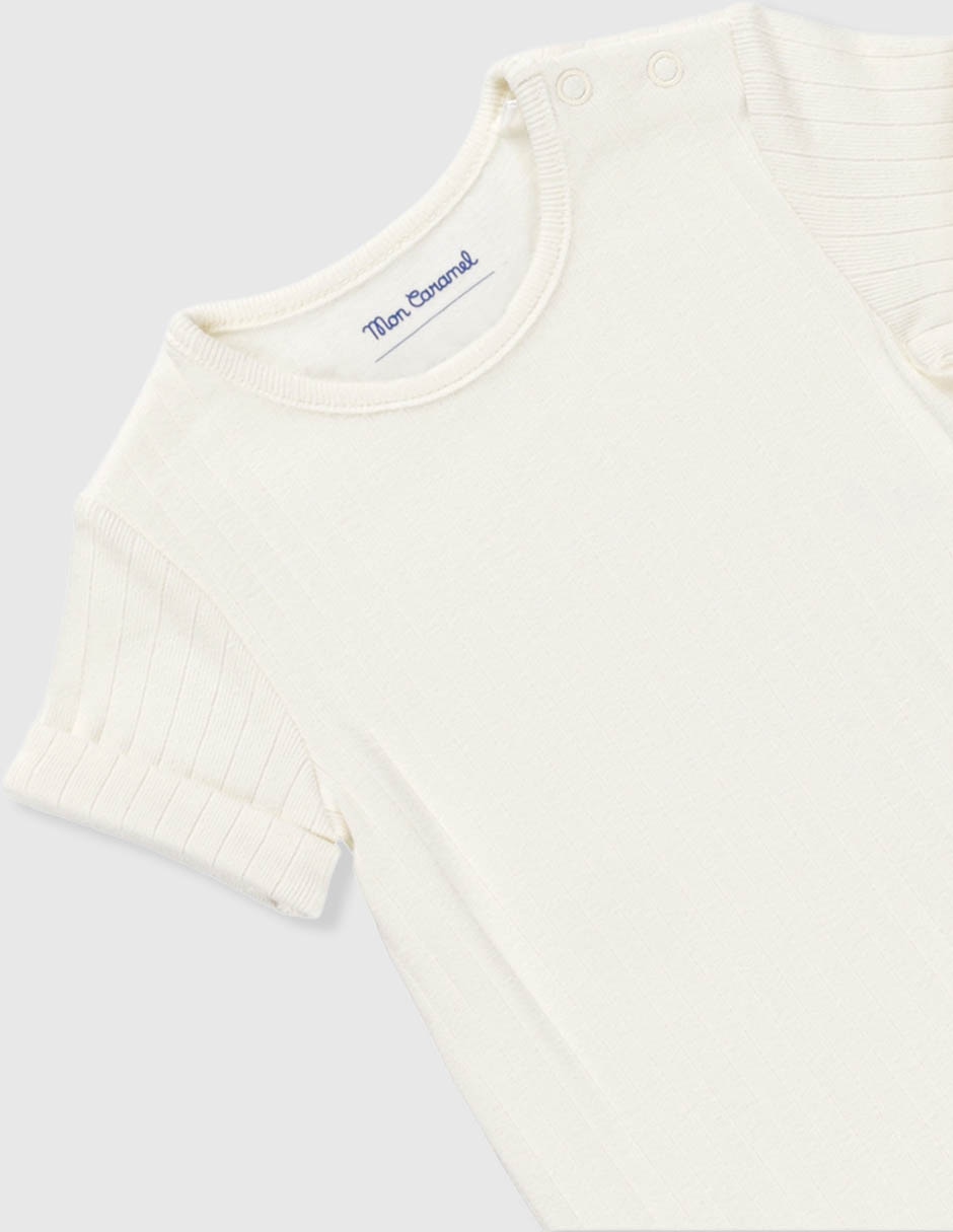 Conjunto casual de algodón para bebé niña 4
