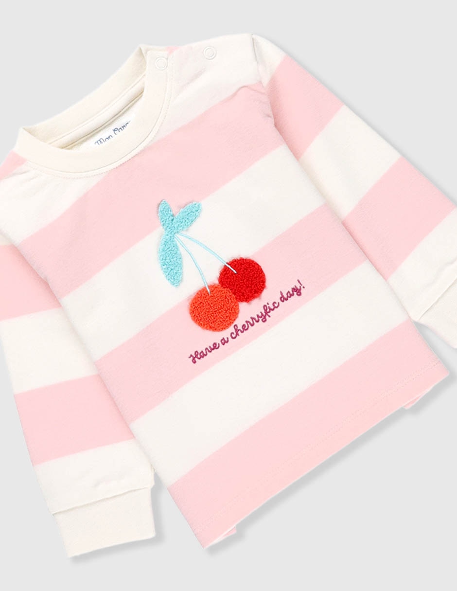 Conjunto casual de algodón para bebé niña 4
