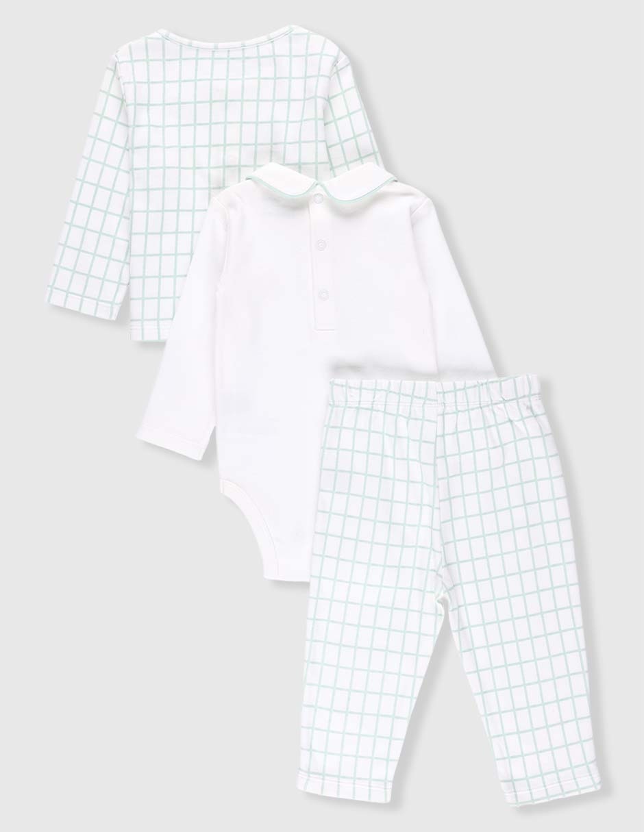 Conjunto de algodón para bebé 2