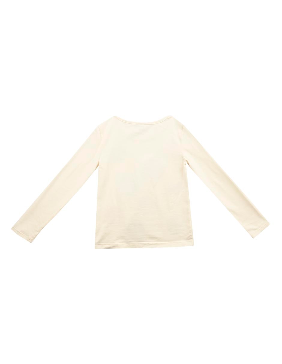 Playera Circles manga larga para niña bebé 2