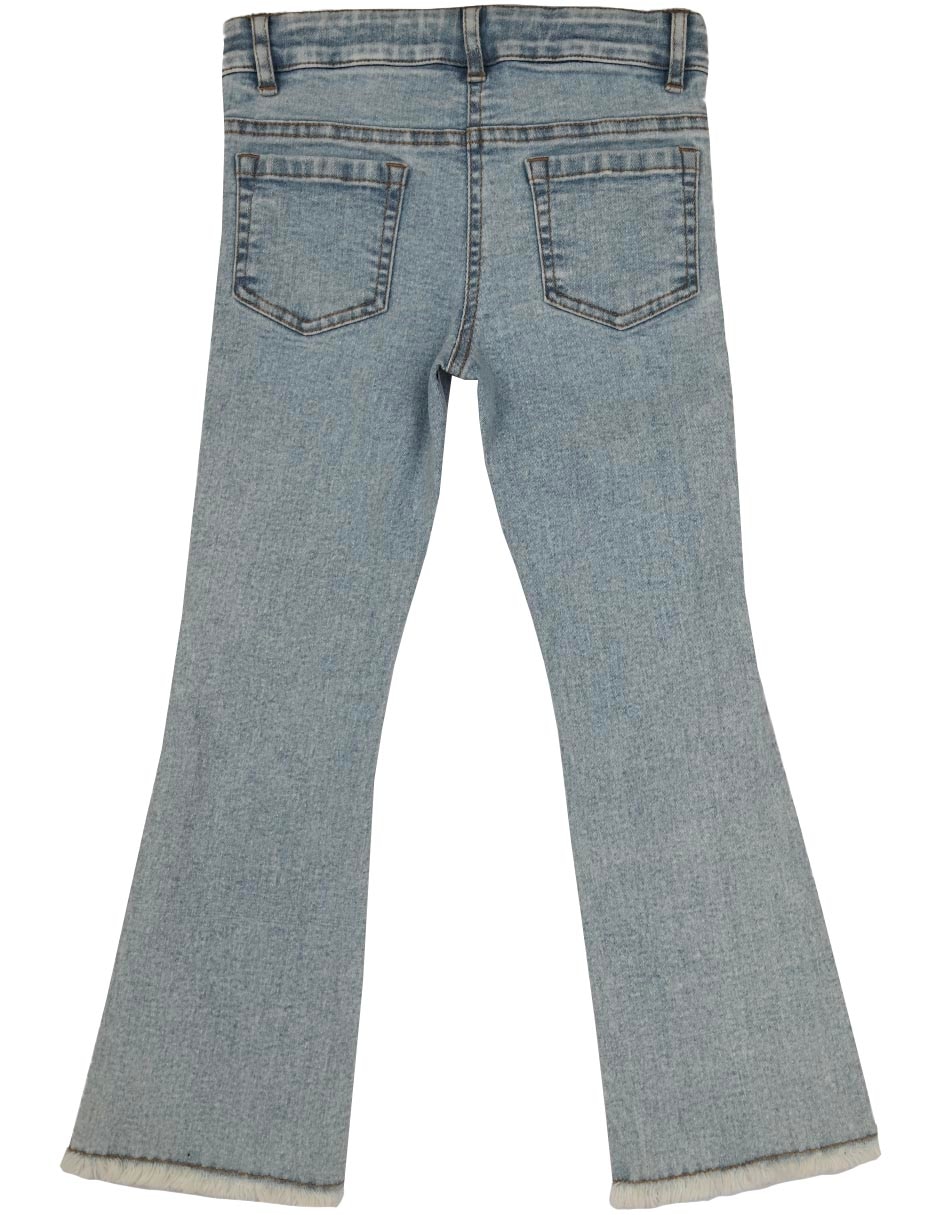 Jeans straight Valdivia M28942 deslavado para niña 4