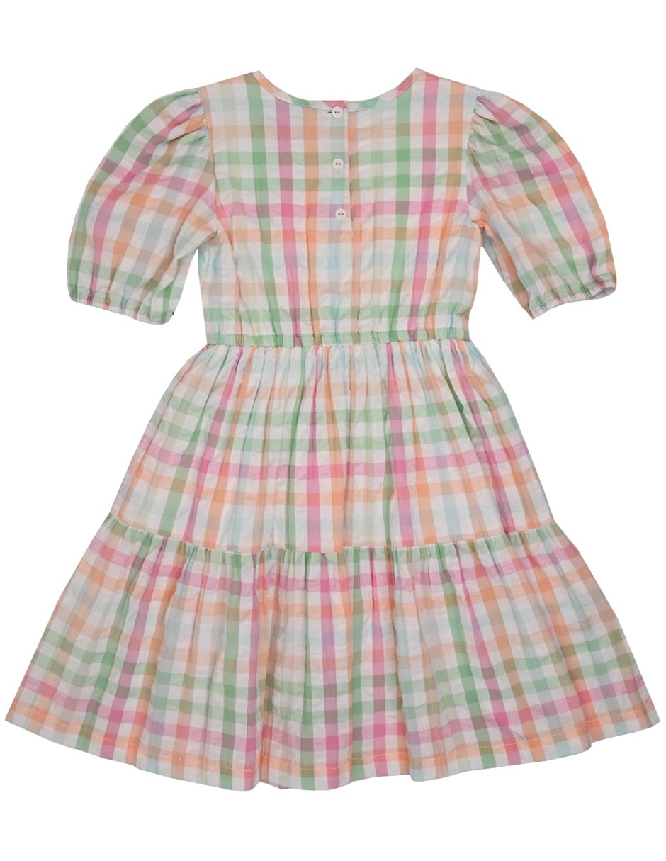 Vestido Elise manga regular para niña recien nacido y bebé 4