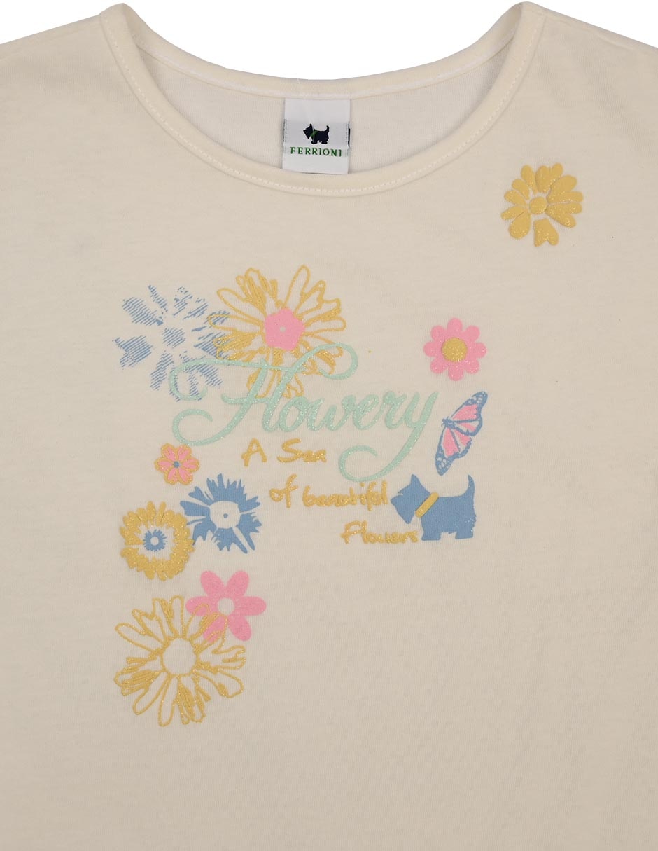 Playera Kreine manga corta para niña bebé 2