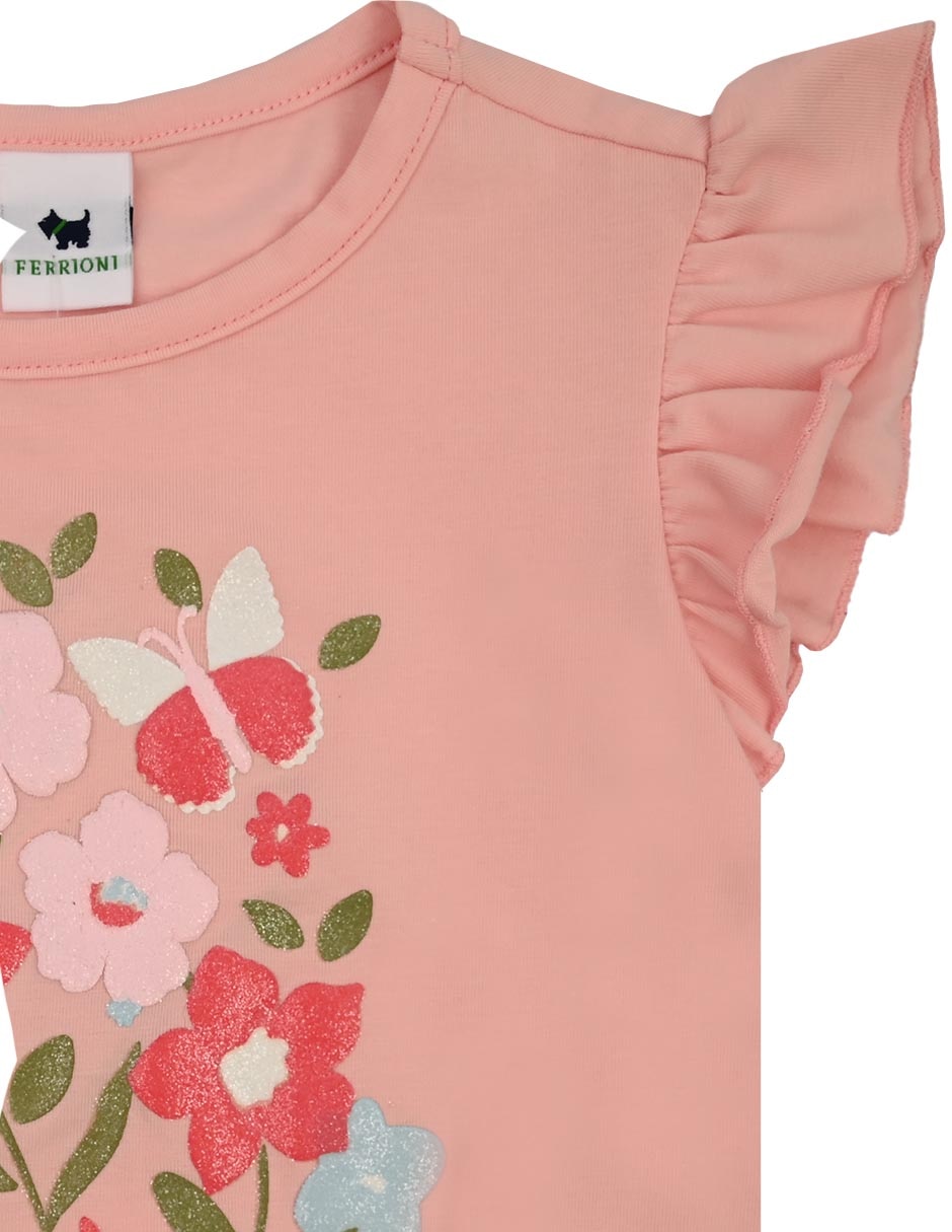 Playera Freesy manga corta para bebé niña 3
