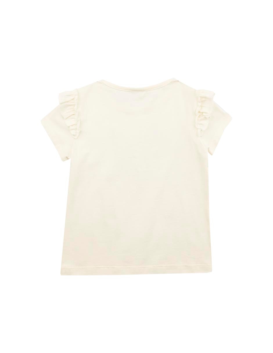 Playera Riccio manga corta para bebé niña 2