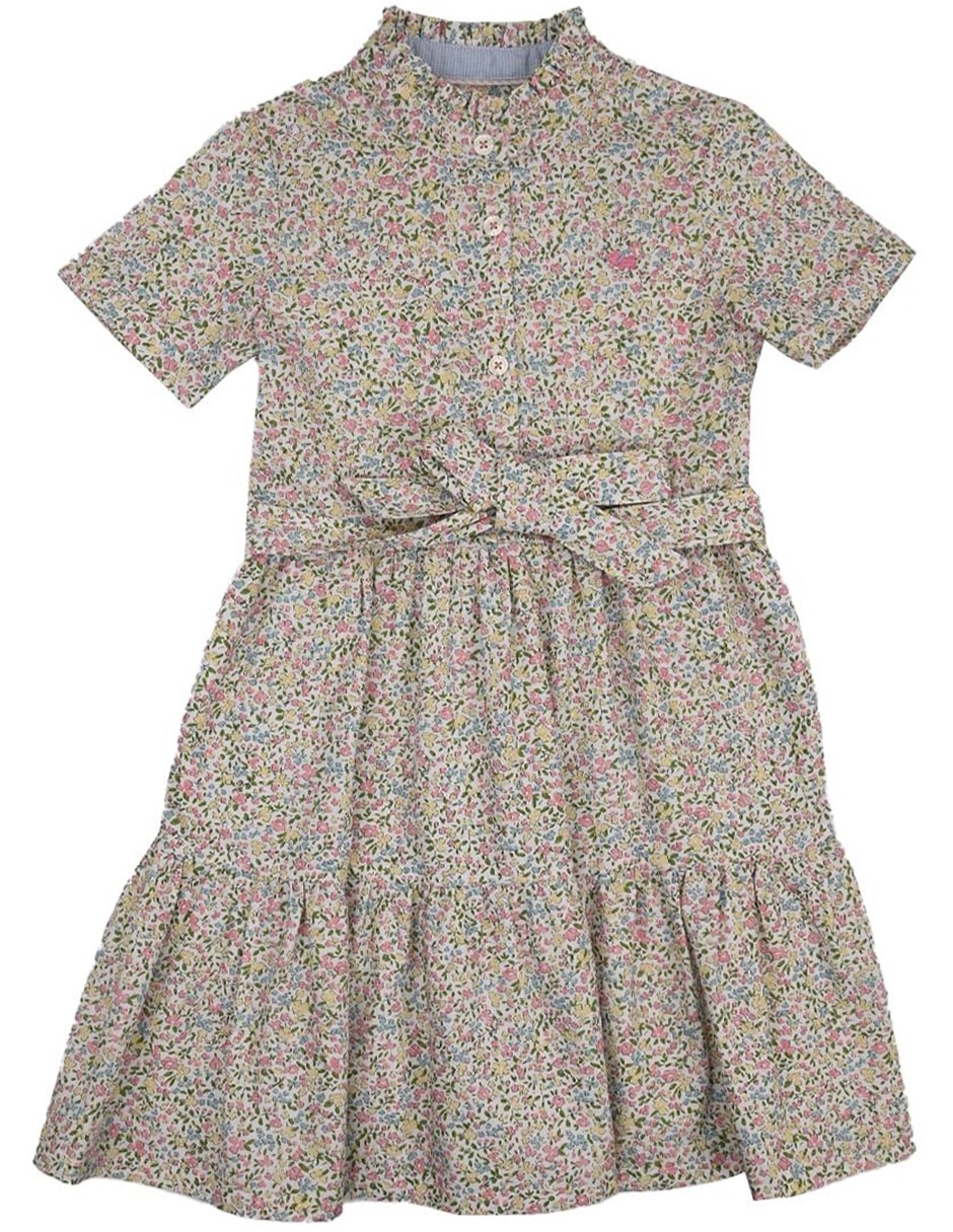 Vestido Almond manga regular para niña