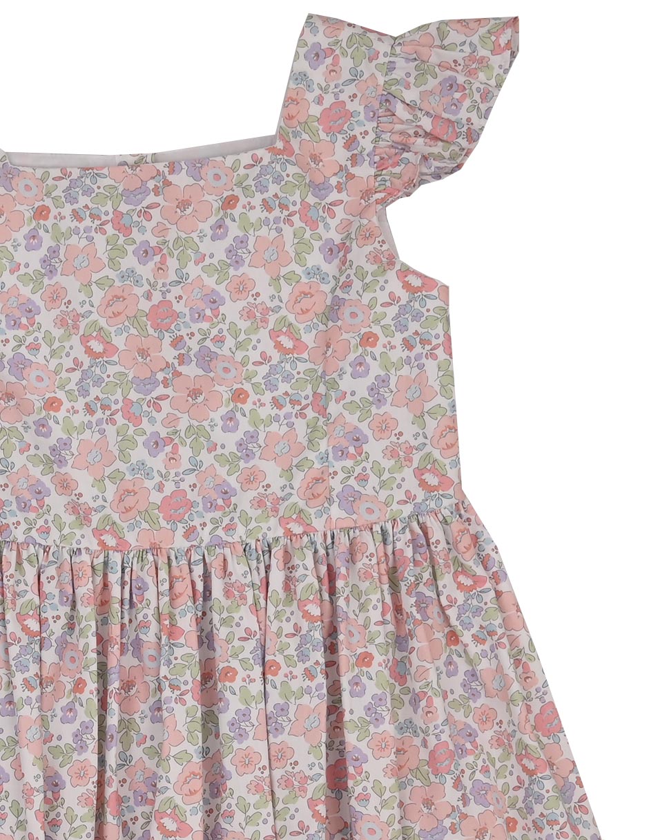 Vestido Solange manga regular para niña 2