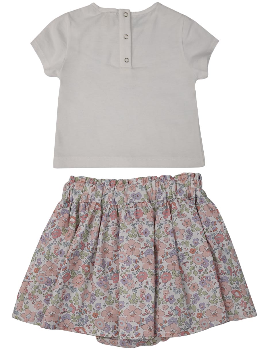 Conjunto sol de algodón para niña 2