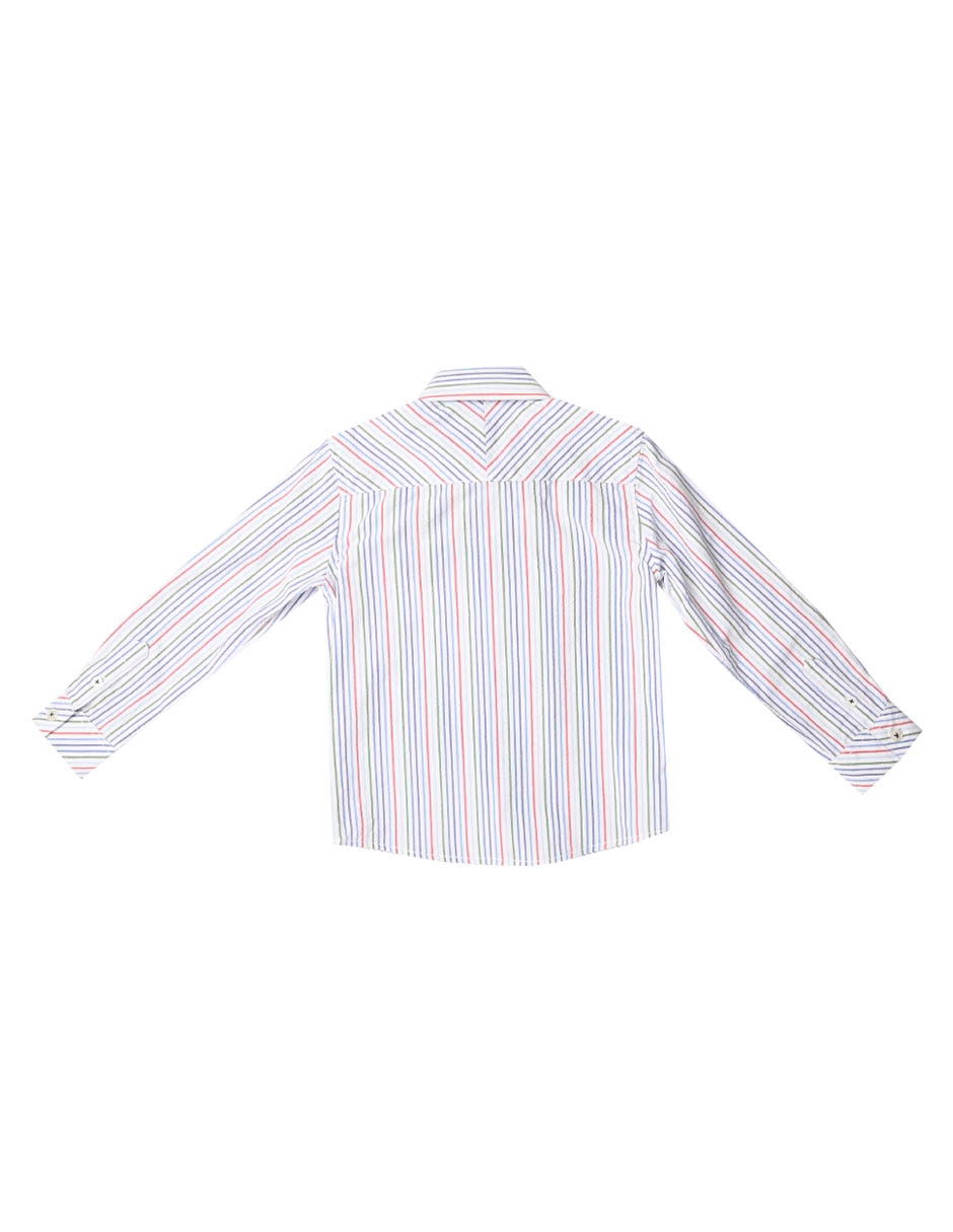 Camisa casual Cibo de algodón manga larga para niño 2
